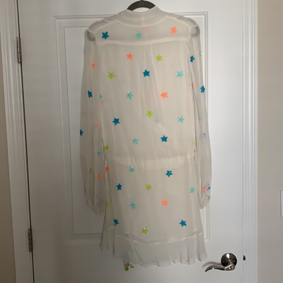 Rococo Sand Dress XS Handmade Embroidery - Picture 5 of 5